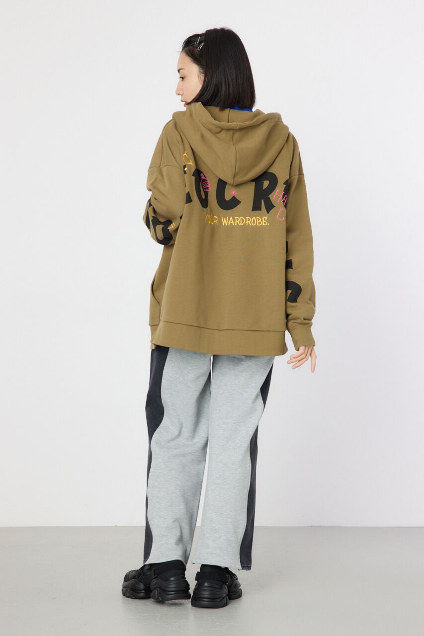 RODEO CROWNS「SKETCH LOGO ジップパーカー」|パーカー|