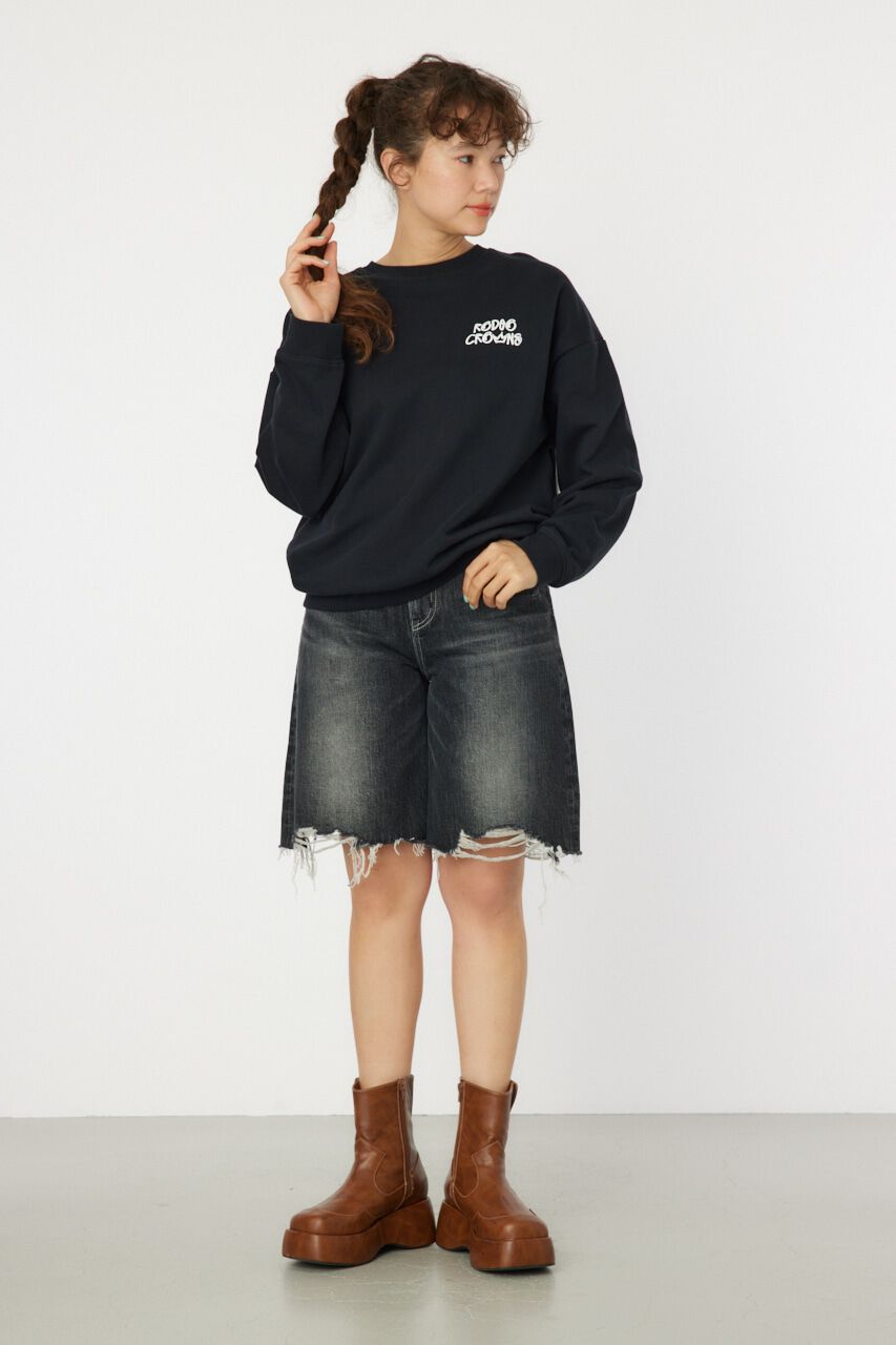 RODEO CROWNS「graffiti flagスウェットトップス」|パーカー|