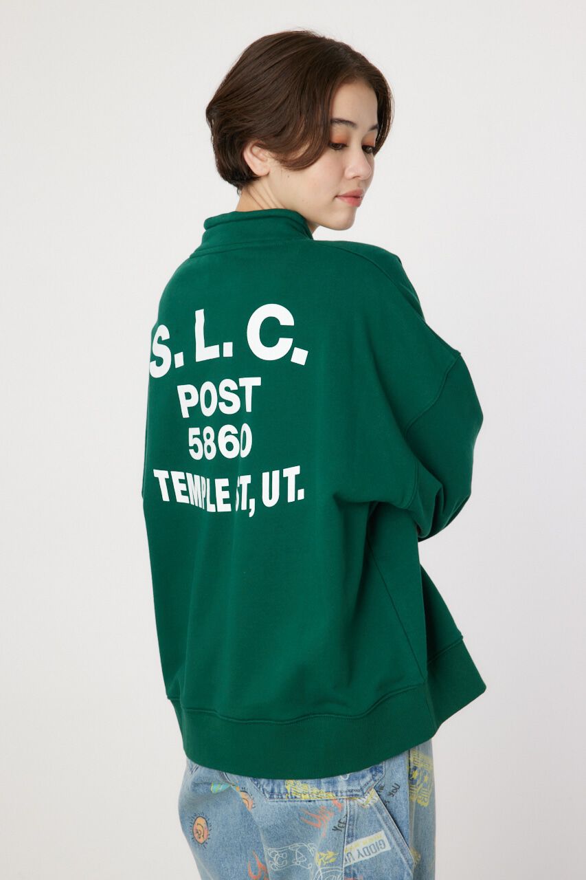 RODEO CROWNS「スタンドネックハーフジップトップス」|Tシャツ・カットソー|