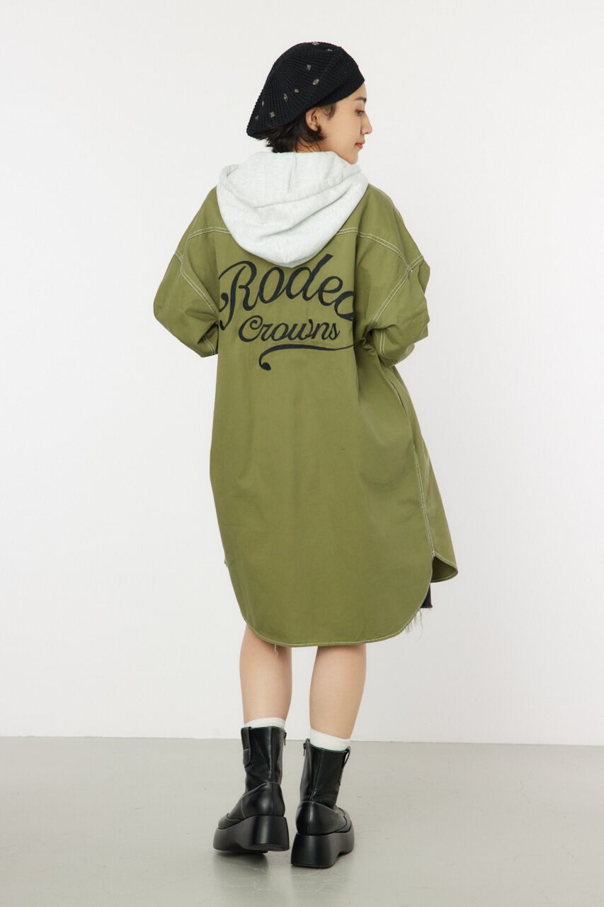 RODEO CROWNS「ウエスタンシャツワンピース」|ワンピース|