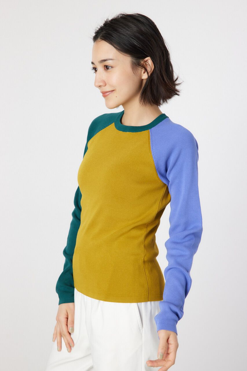 RODEO CROWNS「クレイジーラグランニットトップス」|ニット・セーター|