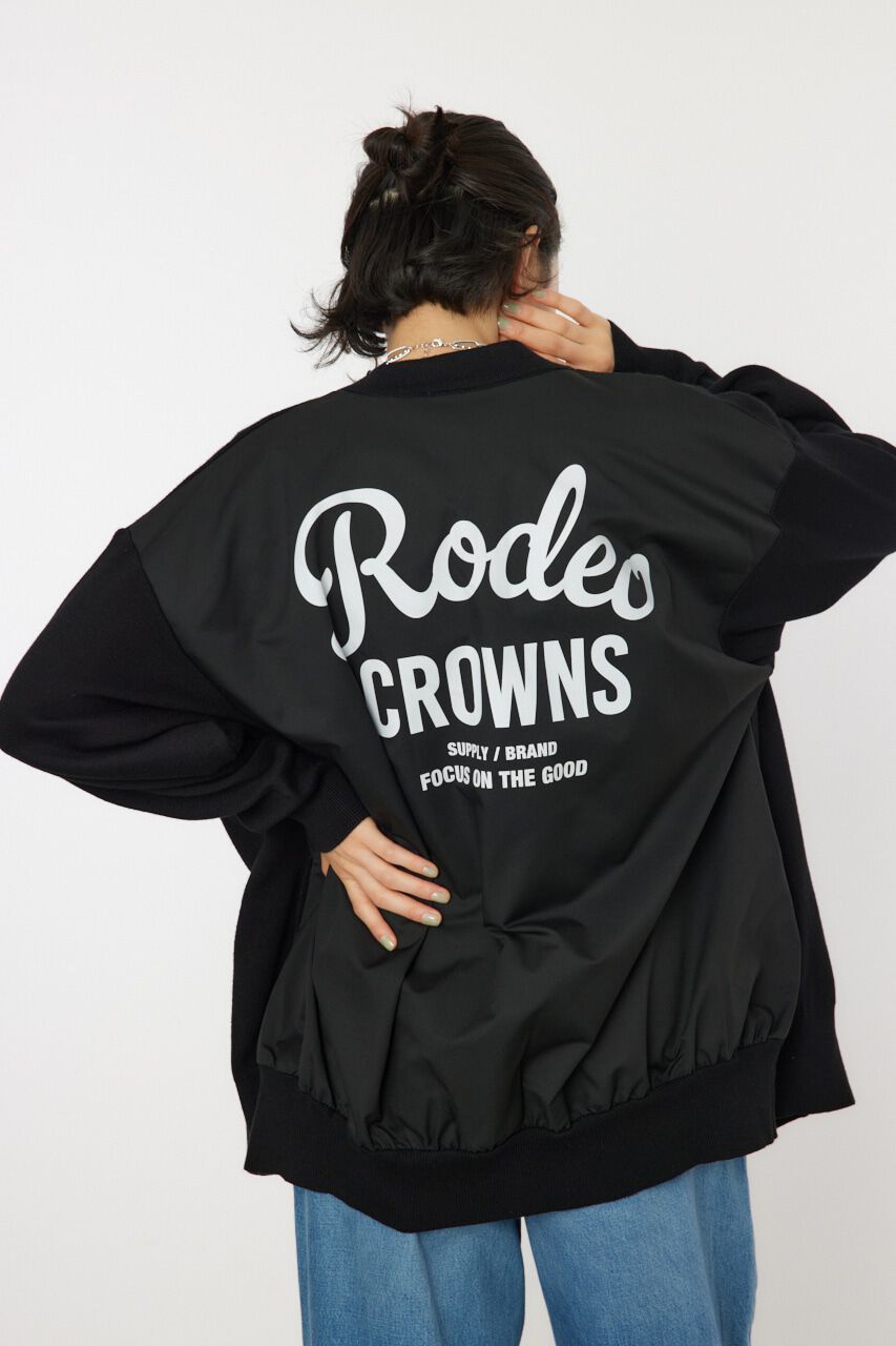 RODEO CROWNS「スウェットライクドッキングニットカーディガン」|カーディガン|