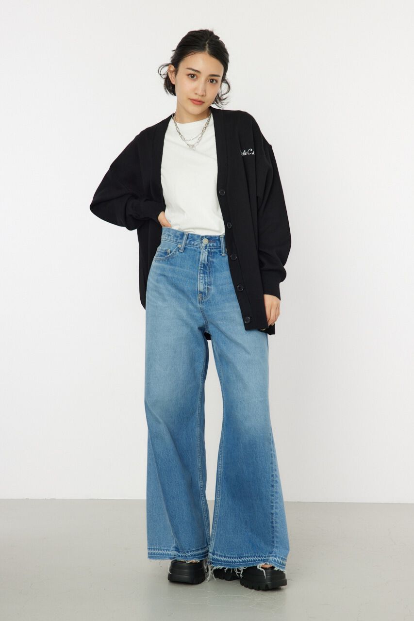 RODEO CROWNS「スウェットライクドッキングニットカーディガン」|カーディガン|