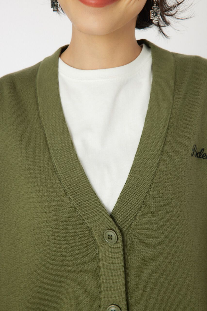 RODEO CROWNS「スウェットライクドッキングニットカーディガン」|カーディガン|