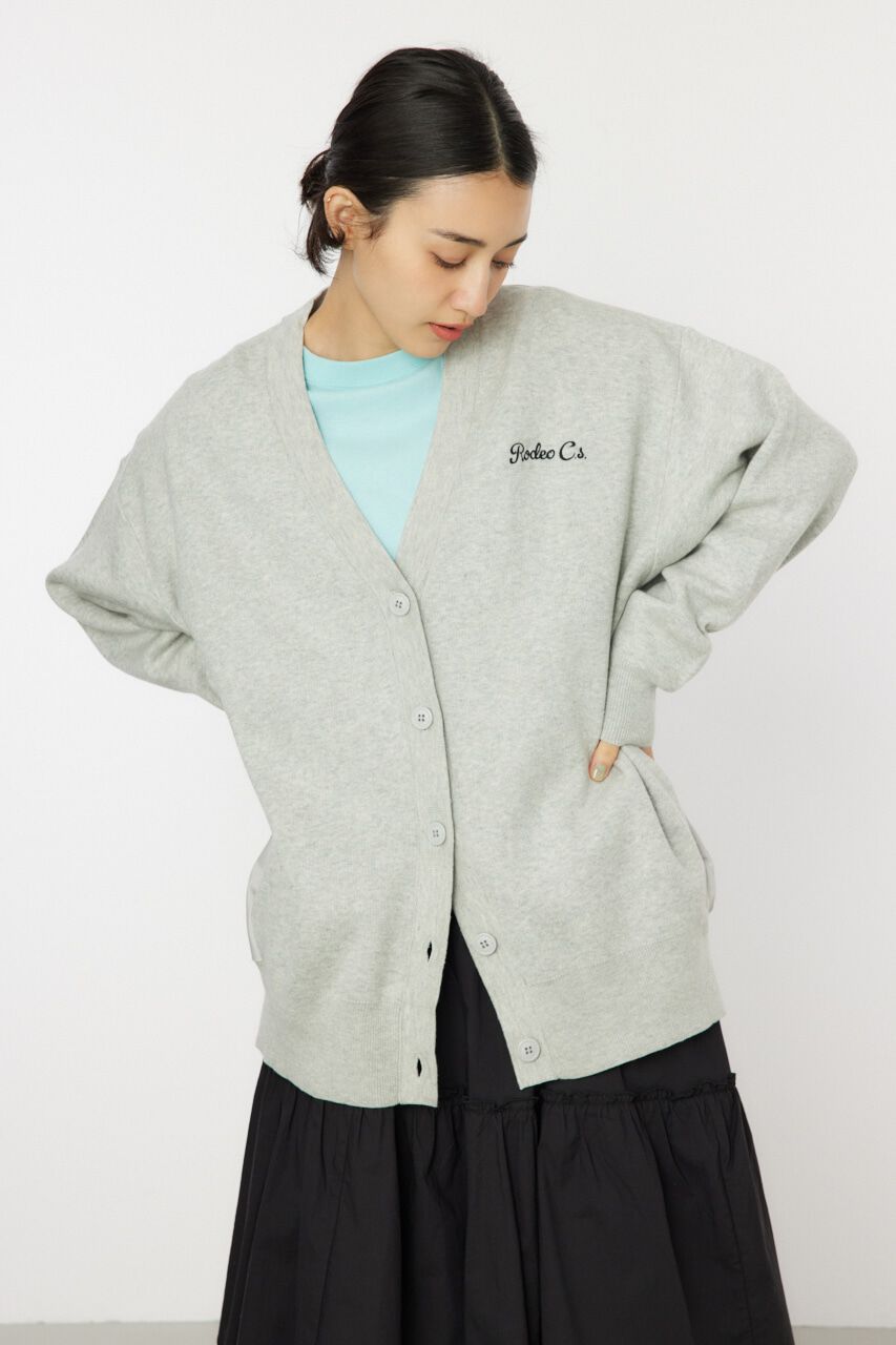 RODEO CROWNS「スウェットライクドッキングニットカーディガン」|カーディガン|L/T.GRY1