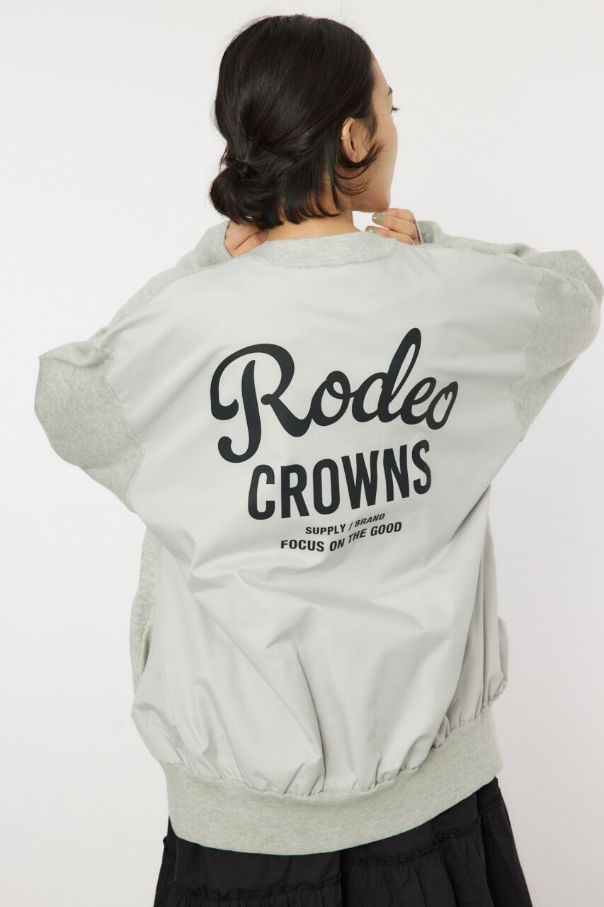 RODEO CROWNS「スウェットライクドッキングニットカーディガン」|カーディガン|