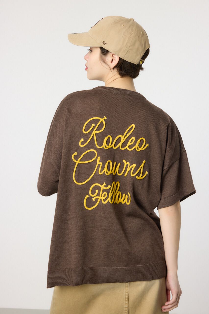 RODEO CROWNS「スクリプトロゴニットトップス」|ニット・セーター|