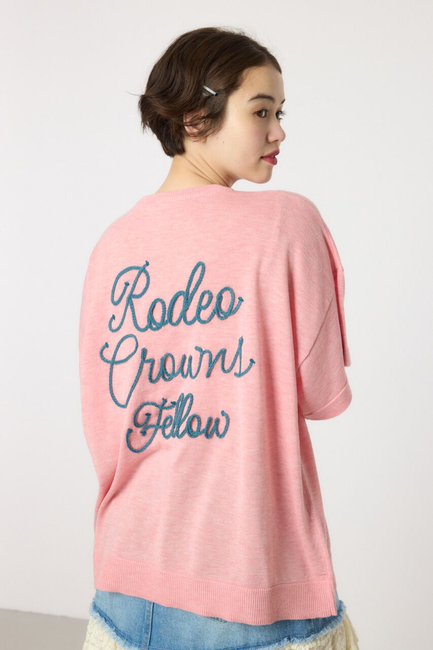 RODEO CROWNS「スクリプトロゴニットトップス」|ニット・セーター|