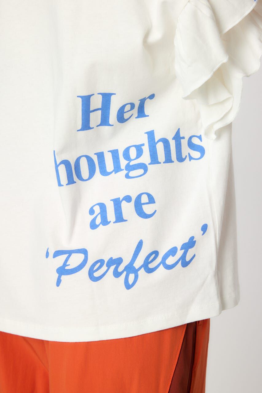 RODEO CROWNS「カスタムリメイクフリルアームトップス」|Tシャツ・カットソー|