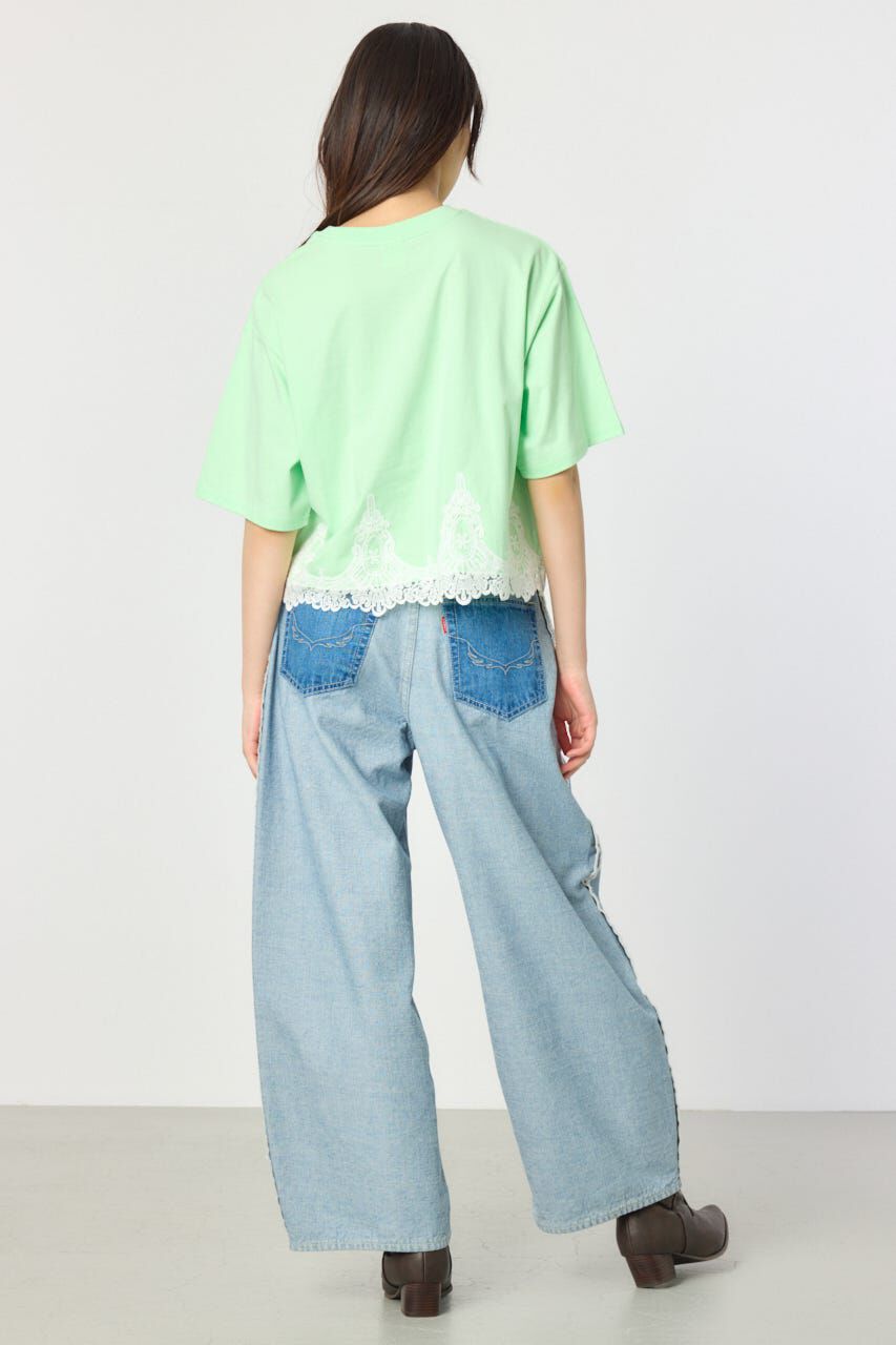 RODEO CROWNS「ヘムレースTシャツ」|Tシャツ・カットソー|