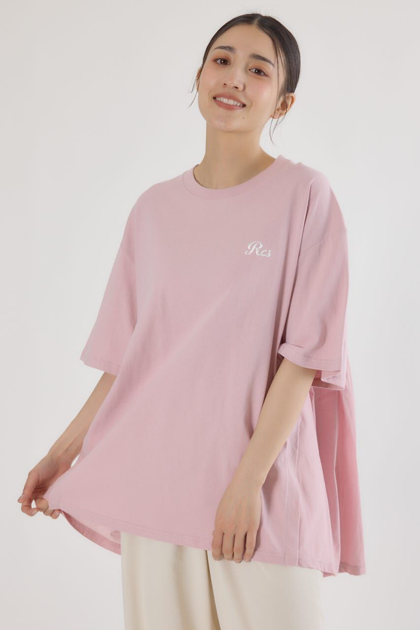 RODEO CROWNS「バックギャザードッキングTシャツ」|Tシャツ・カットソー|