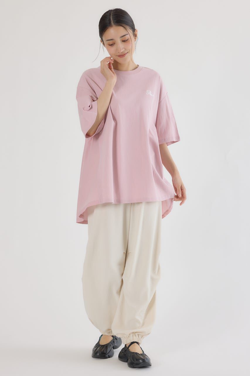 RODEO CROWNS「バックギャザードッキングTシャツ」|Tシャツ・カットソー|