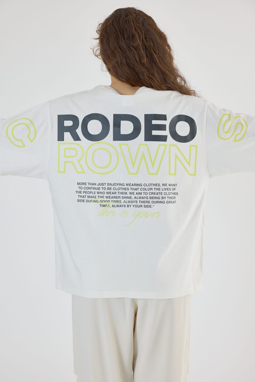 RODEO CROWNS「PALETTEロゴTシャツ」|Tシャツ・カットソー|