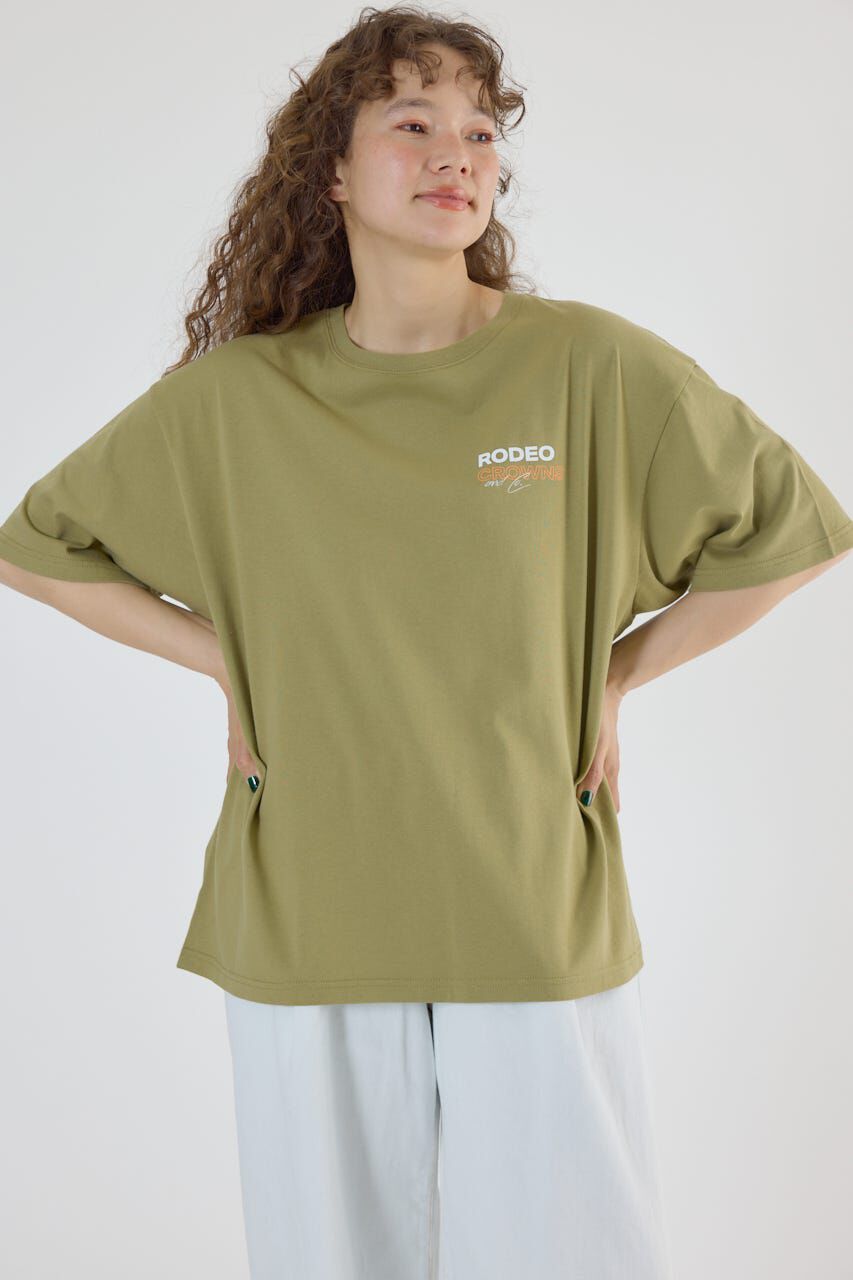 RODEO CROWNS「PALETTEロゴTシャツ」|Tシャツ・カットソー|