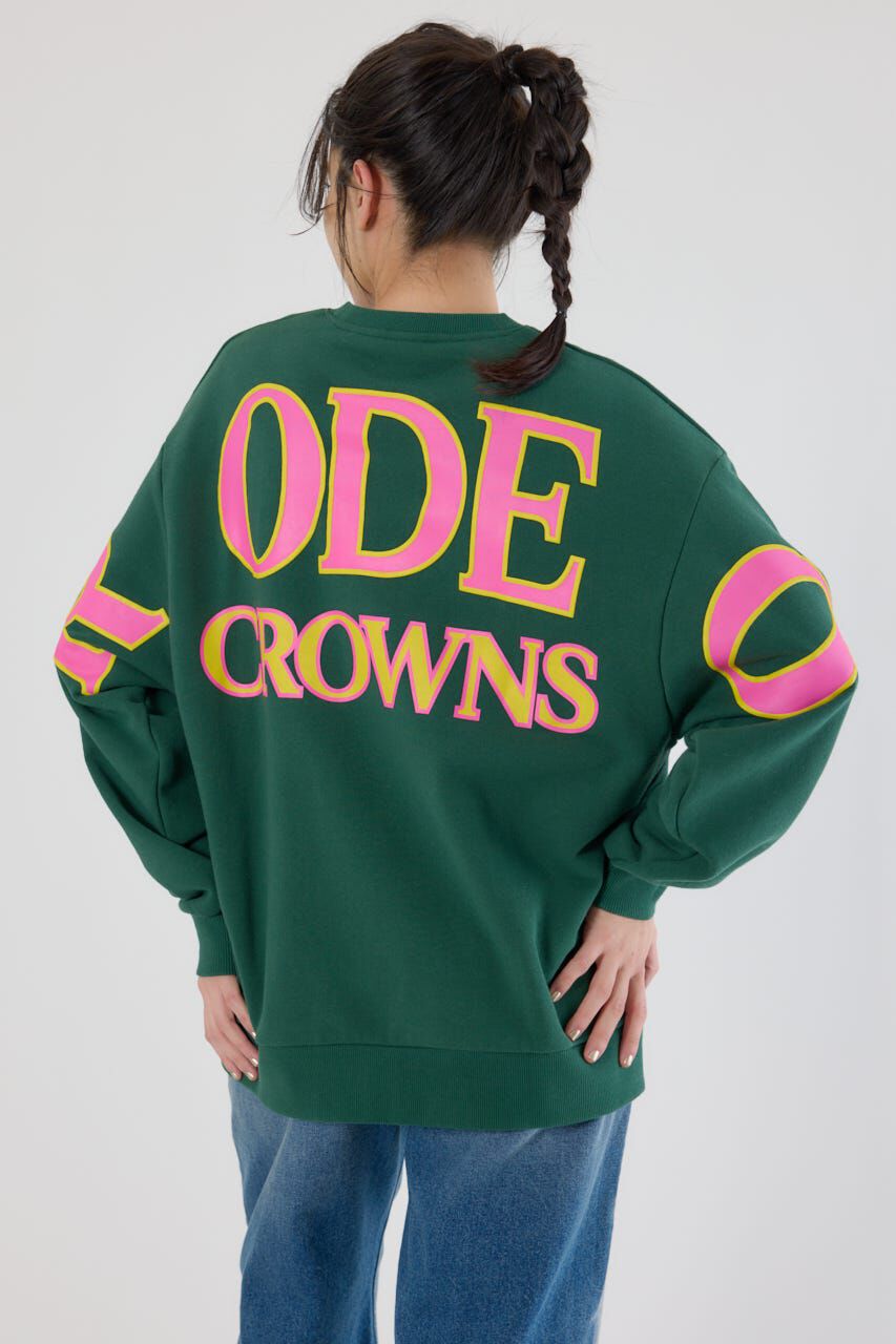 RODEO CROWNS「カラーアウトラインロゴスウェット」|パーカー|