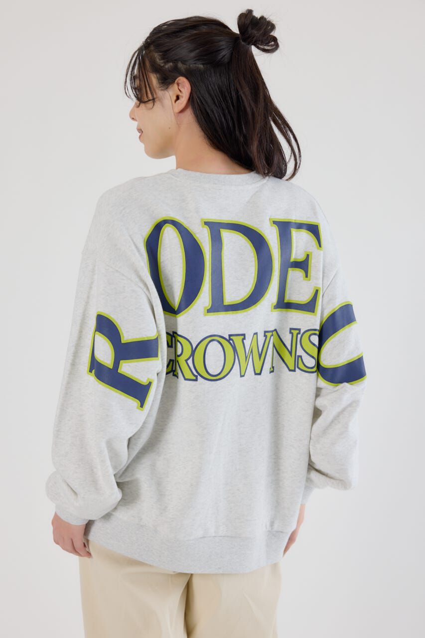 RODEO CROWNS「カラーアウトラインロゴスウェット」|パーカー|