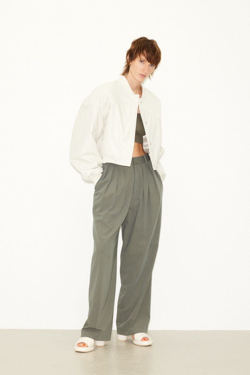 SLY「CROP 2WAY RIB キャミソール」|キャミソール|