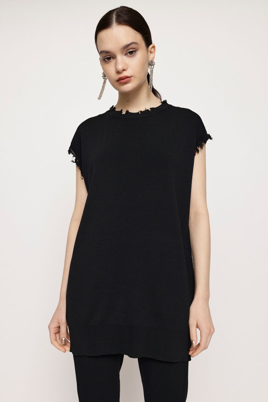 SLY「FRENCH SLEEVE CRUSH チュニック」|タンクトップ|