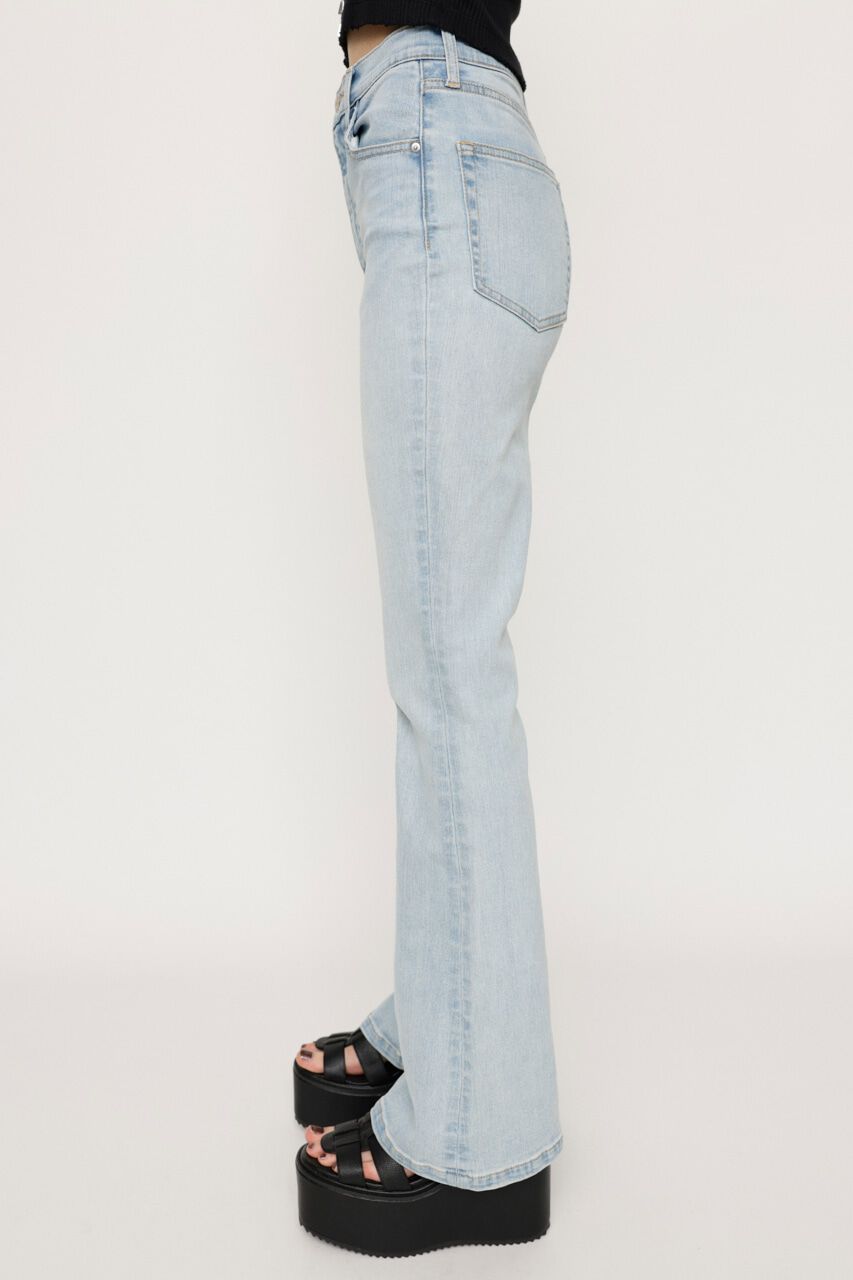 SLY「HW FLARE PT-C WITH ROICA（R）EF」|デニム|