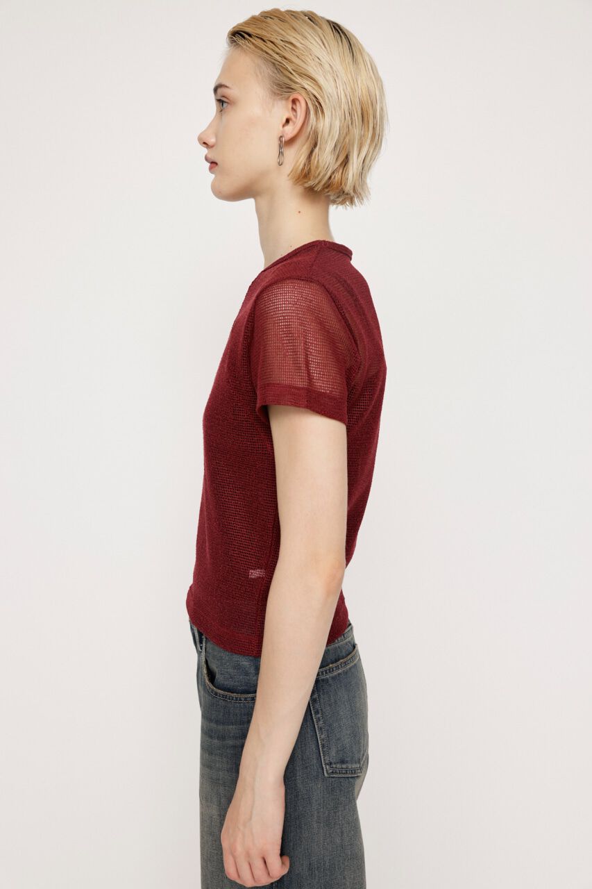 SLY「SHEER MESH Tシャツ」|Tシャツ・カットソー|