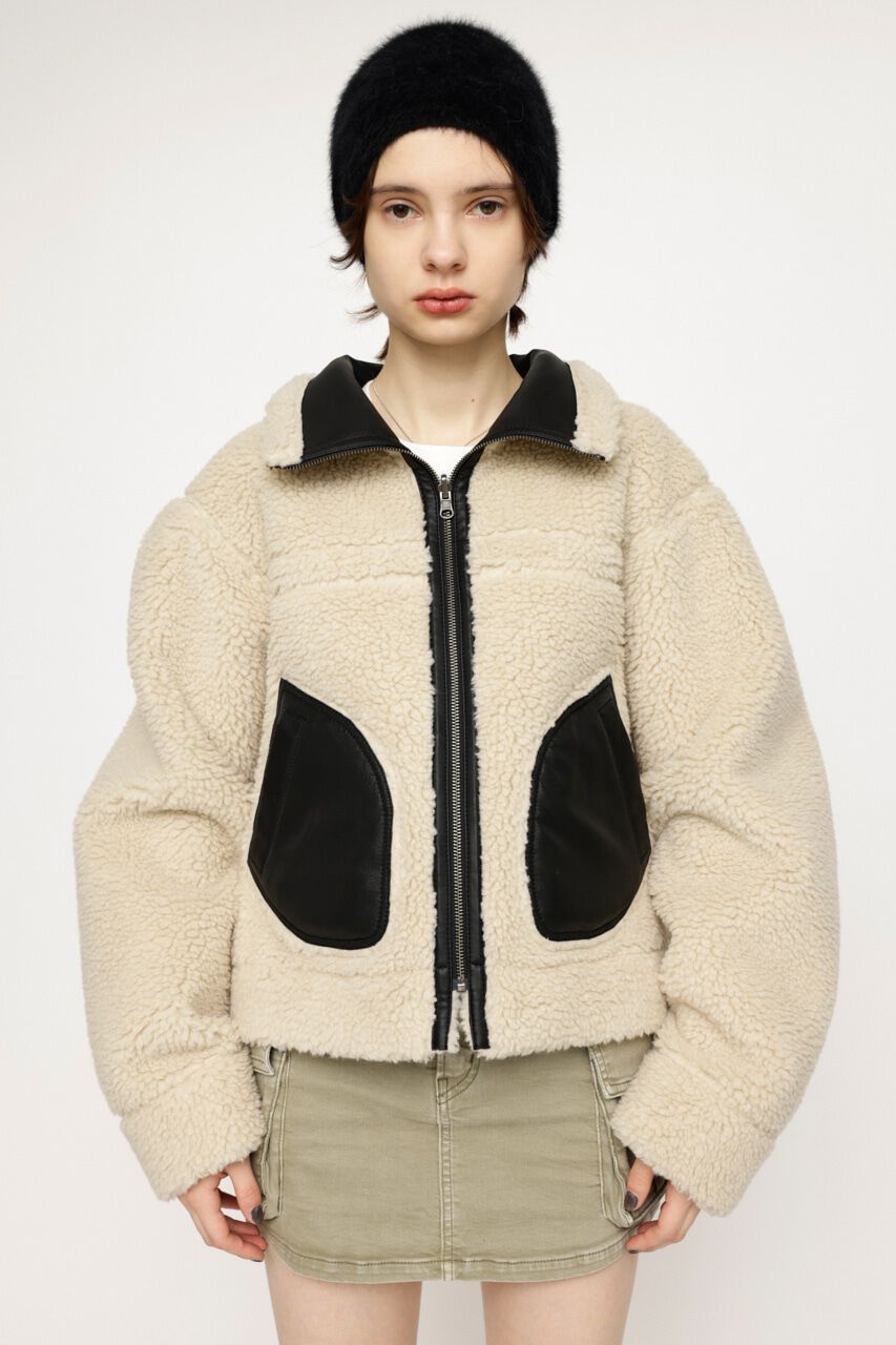 SLY「REVERSIBLE SHORT B-3」|ブルゾン・スタジャン|