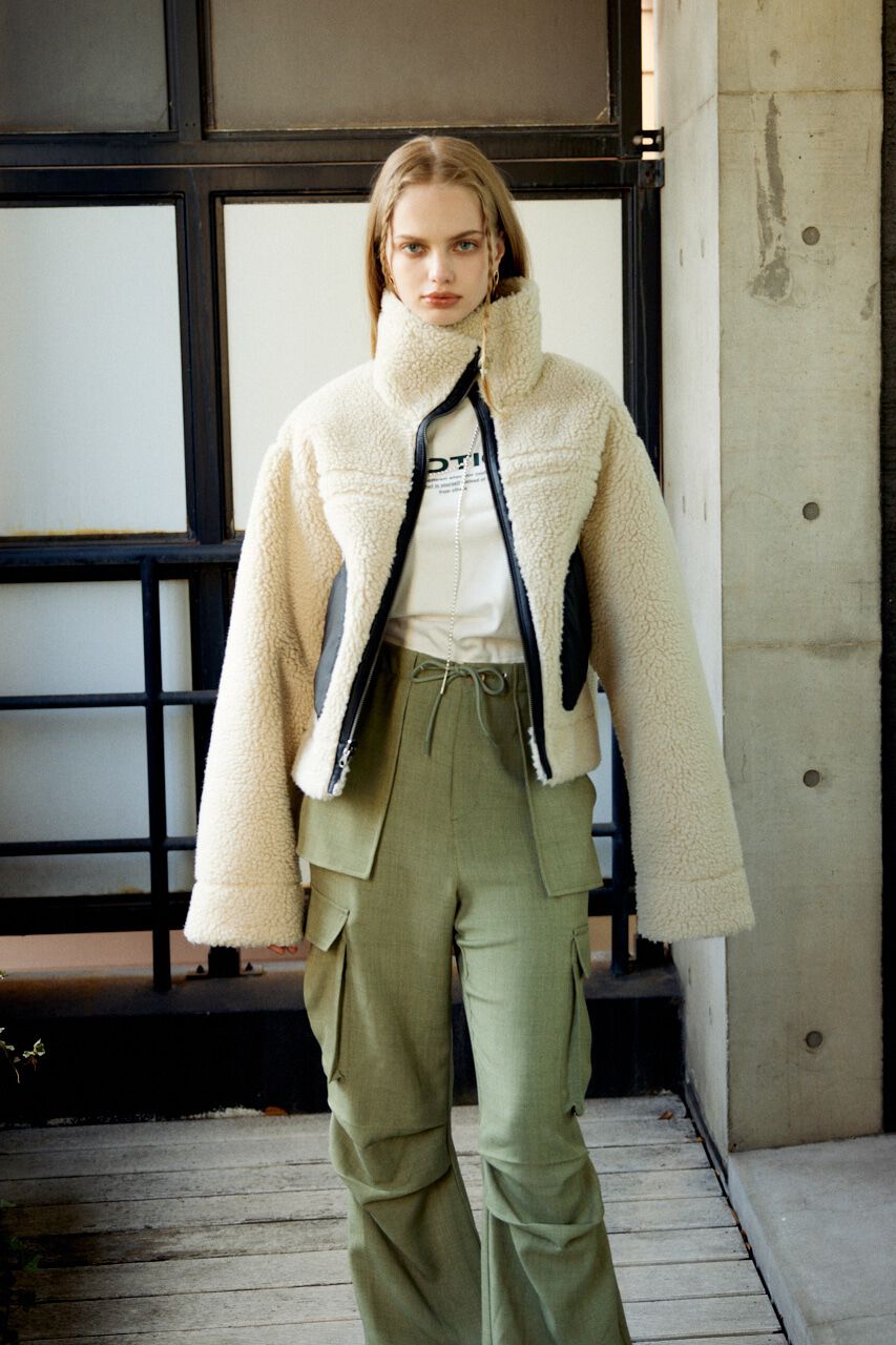 SLY「REVERSIBLE SHORT B-3」|ブルゾン・スタジャン|