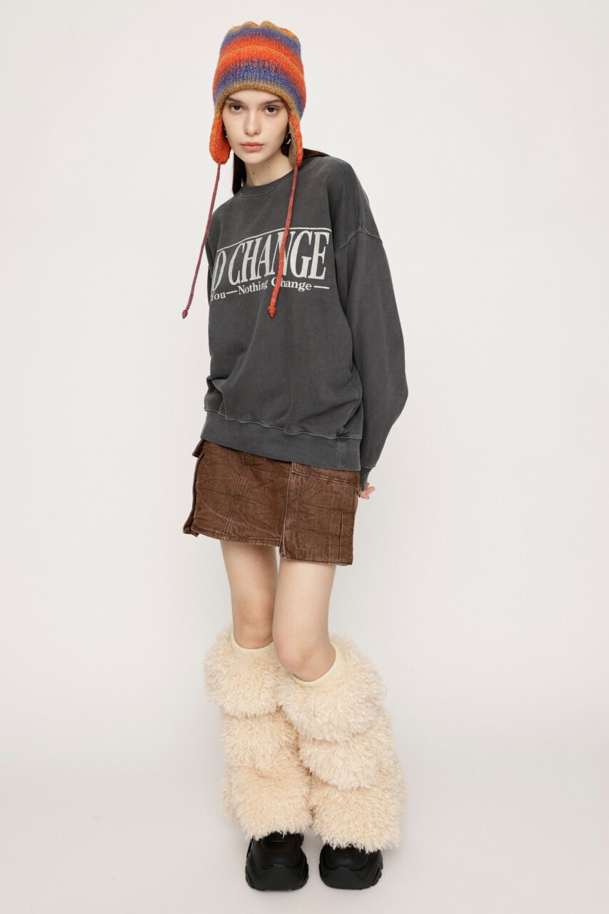 SLY「WASHED LOGO スウェット」|Tシャツ・カットソー|