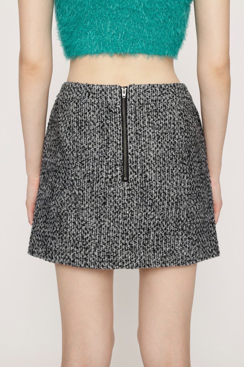 SLY「MULTI COLOR TWEED ショートスカート」|スカート|