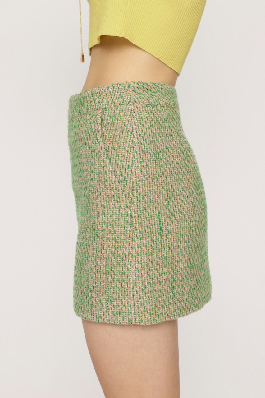 SLY「MULTI COLOR TWEED ショートスカート」|スカート|