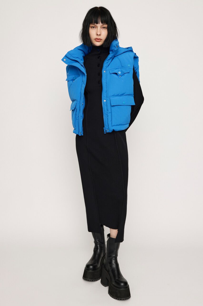 SLY「ASYMMETRY HEM RIB ロングワンピース」|ワンピース|