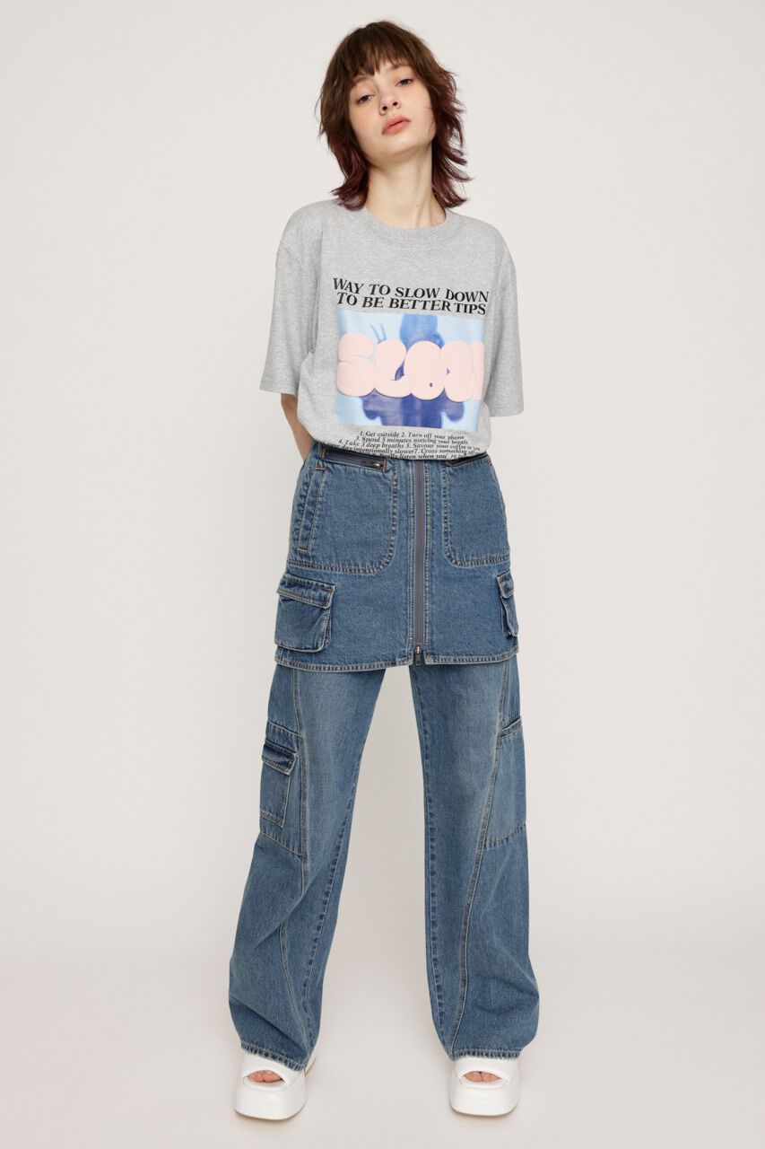 SLY「PUFFER LOGO Tシャツ」|Tシャツ・カットソー|