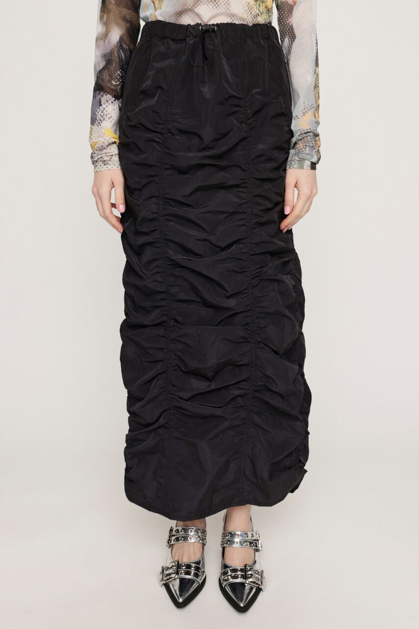 SLY「I LINE GATHER スカート」|スカート|