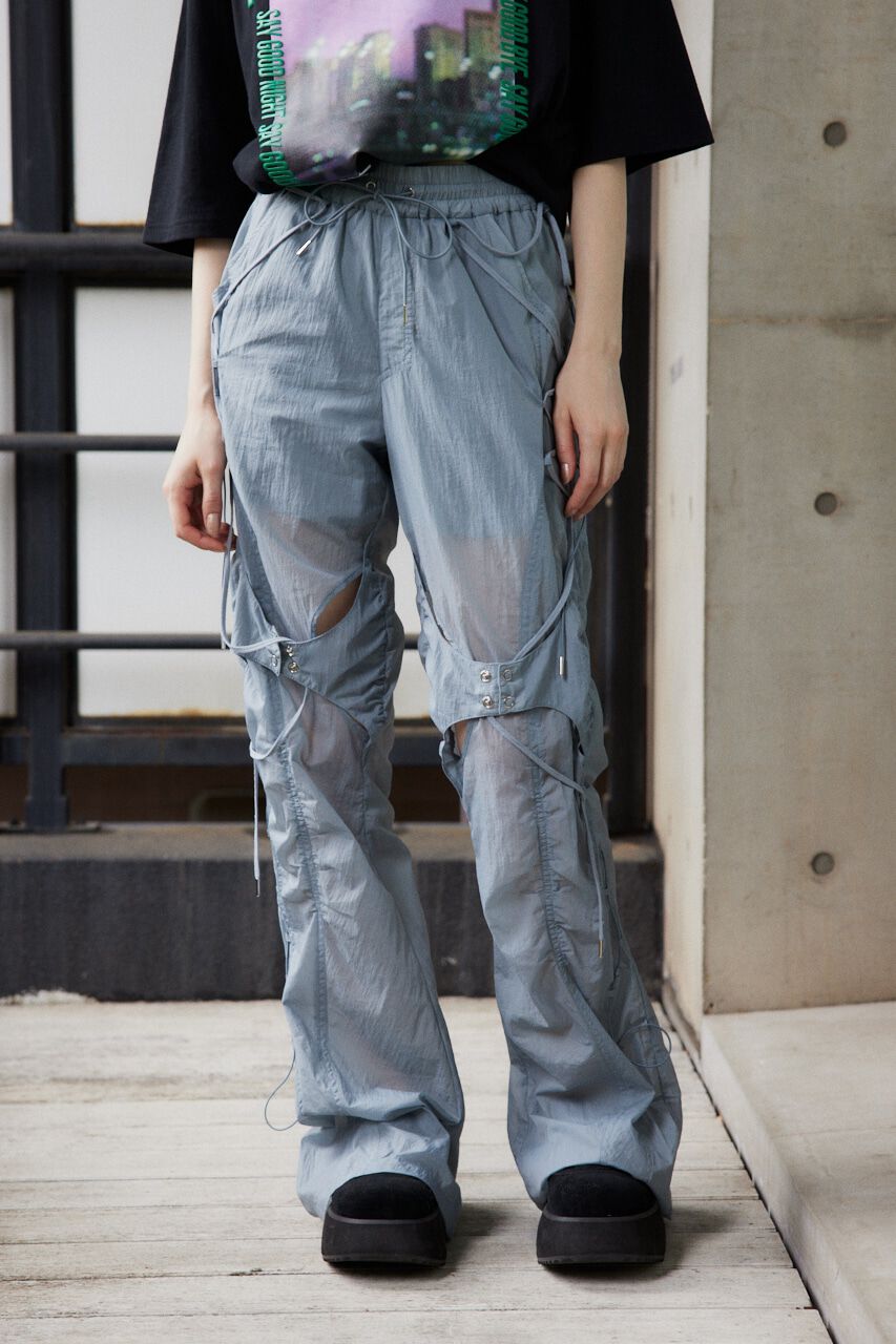 SLY「LACE UP ATHLEISURE FLARE パンツ」|その他|