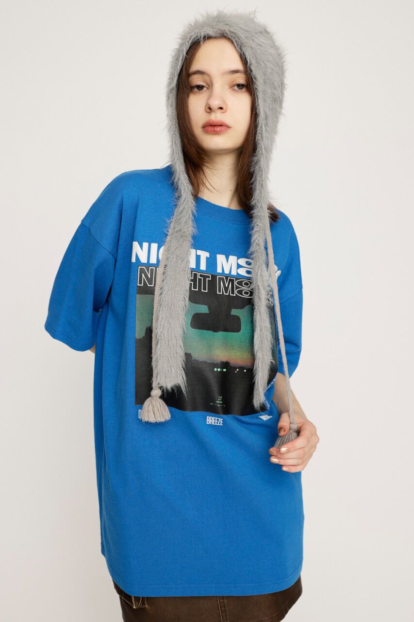 SLY「OVERSIZE PHOTO PRINT Tシャツ」|Tシャツ・カットソー|BLU