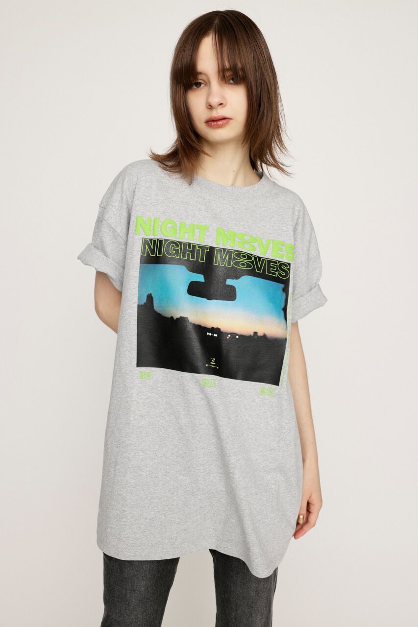 SLY「OVERSIZE PHOTO PRINT Tシャツ」|Tシャツ・カットソー|T.GRY