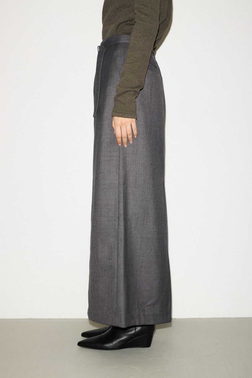 SLY「MANNISH BELTED I LINE ロングスカート」|スカート|