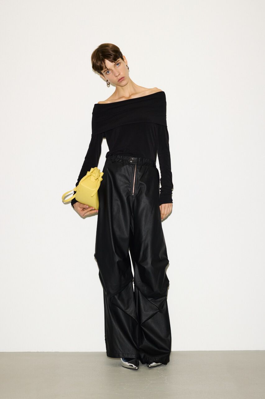 SLY「STRETCH OFF SHOULDER トップス」|Tシャツ・カットソー|