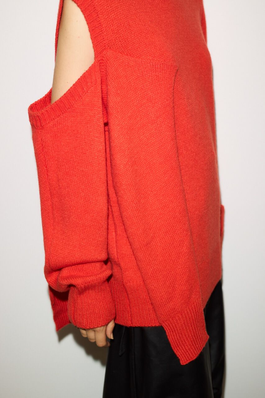 SLY「ARM DESIGN MG トップス」|ニット・セーター|