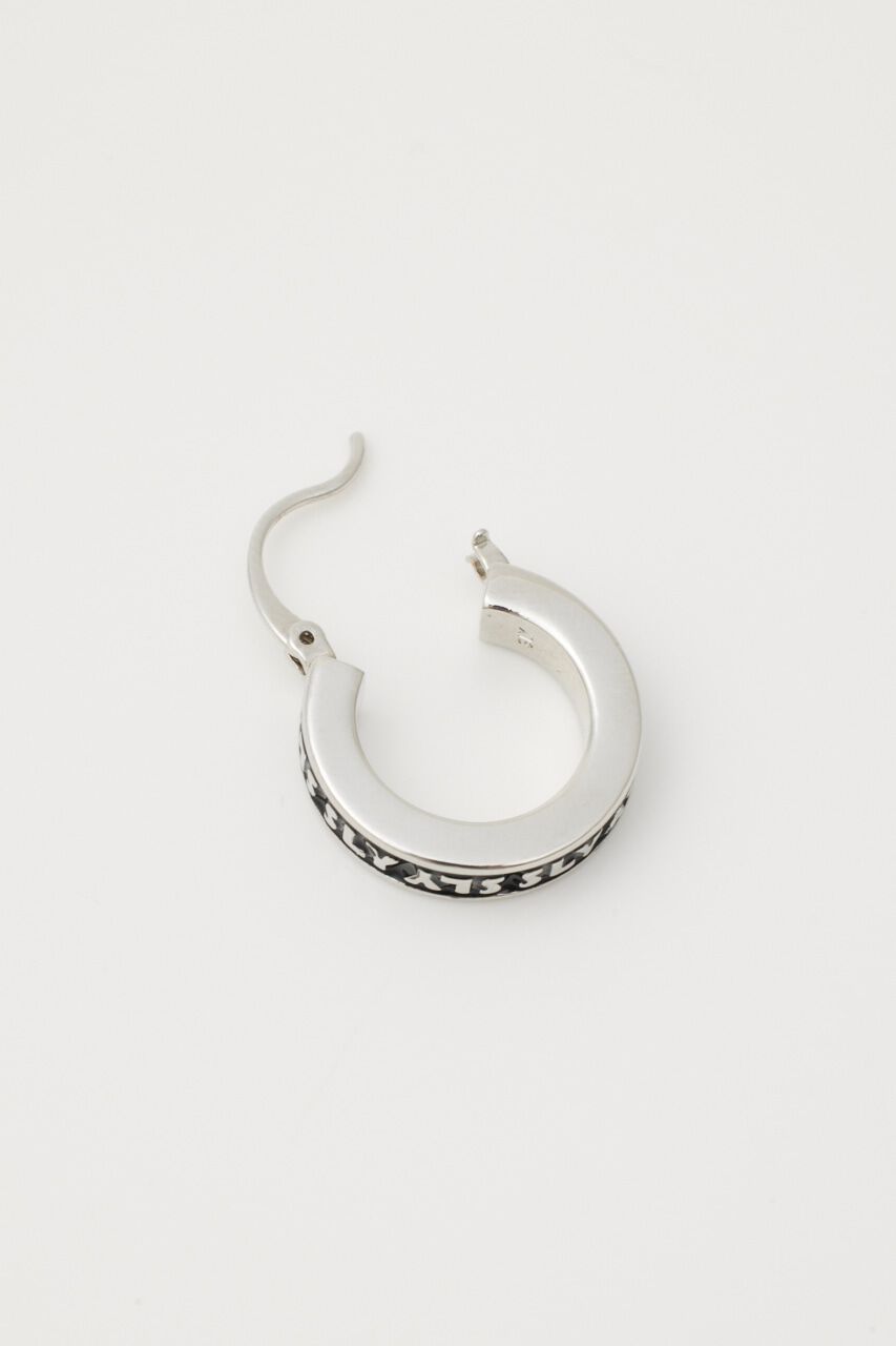 SLY「LOGO HOOP ピアス」|ピアス|