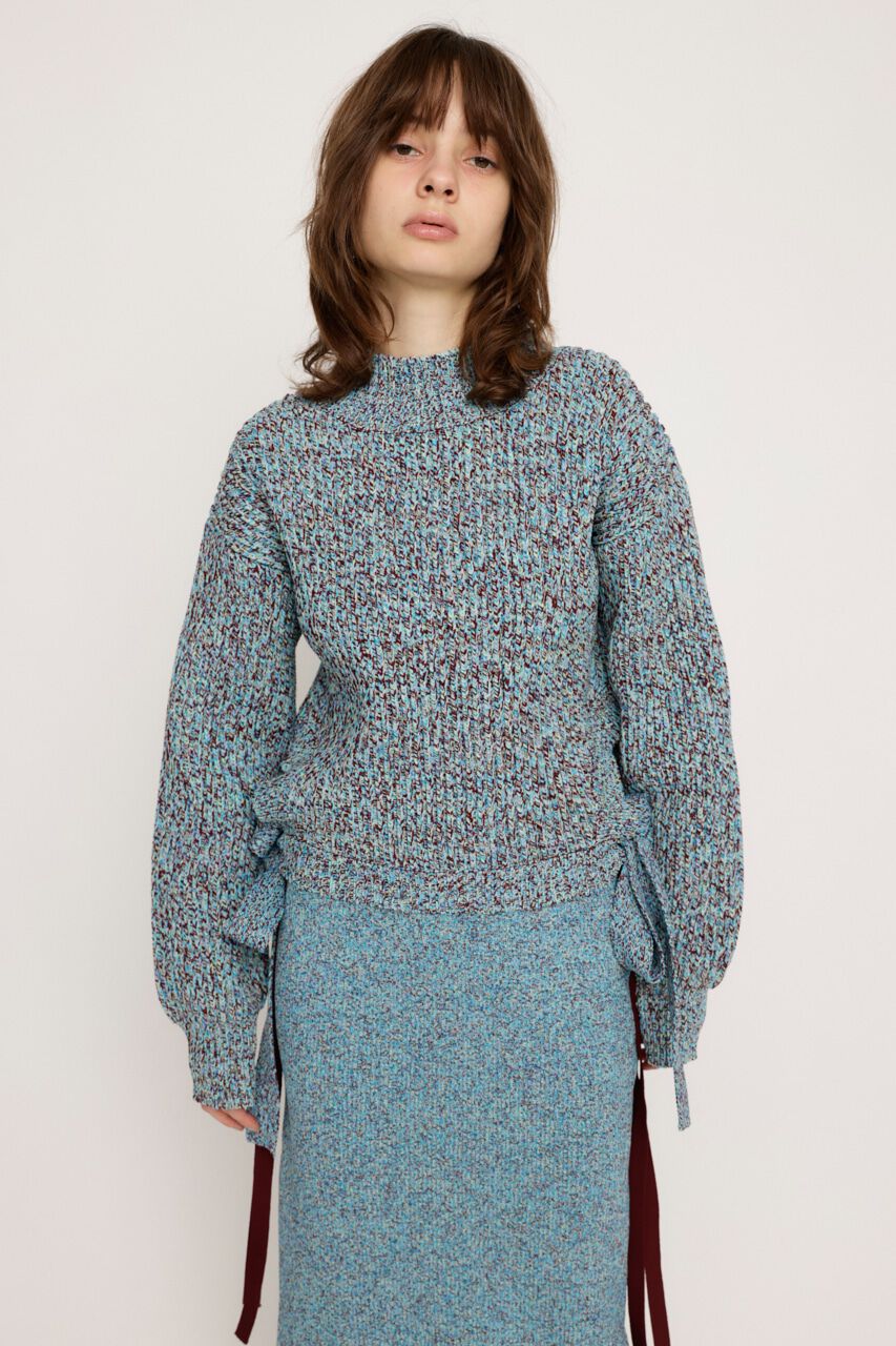 SLY「SIDE RIBBON LG トップス」|ニット・セーター|