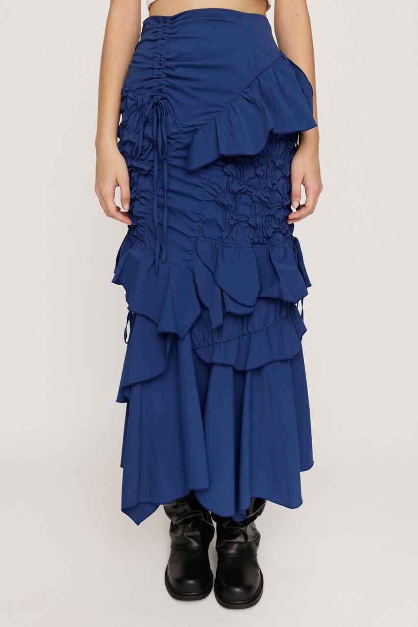 SLY「SMOCKING RIBBON DESIGN スカート」|スカート|