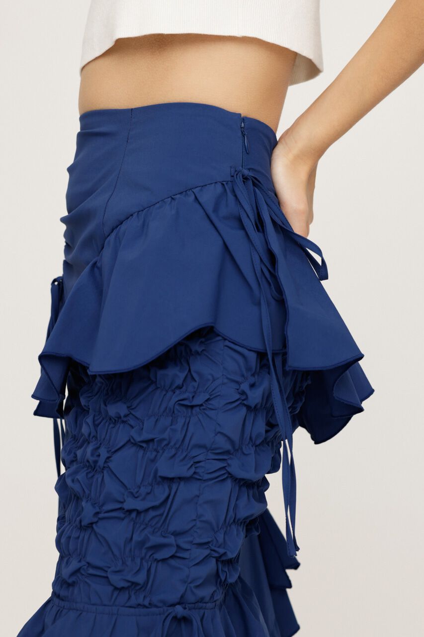 SLY「SMOCKING RIBBON DESIGN スカート」|スカート|