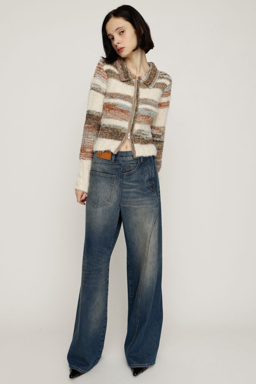 SLY「BACK TO FRONT DENIM パンツ」|デニム|