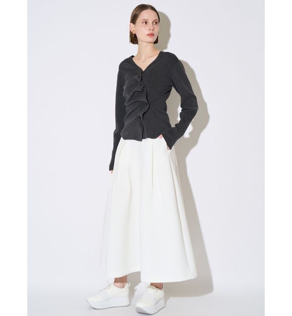 ELENDEEK「JERSEY TUCK FLARE SK」|スカート|
