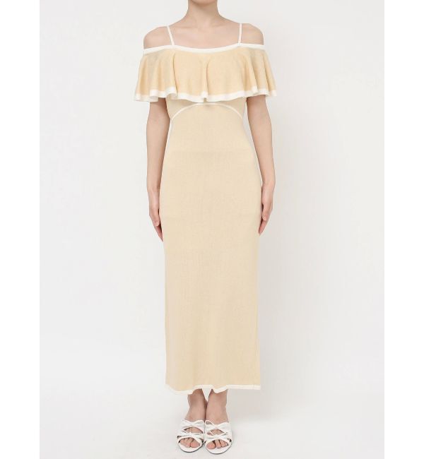 RESEXXY「バイカラーシアータイトニットワンピース」|ワンピース|