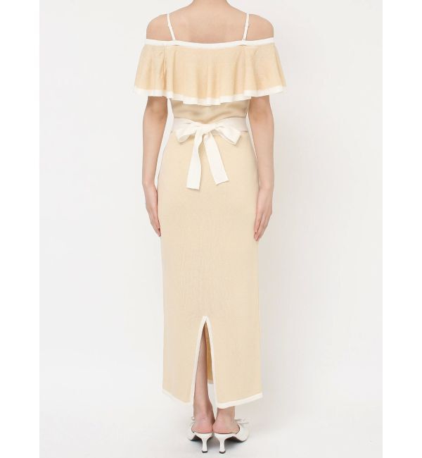 RESEXXY「バイカラーシアータイトニットワンピース」|ワンピース|