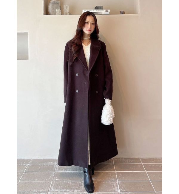 MERCURYDUO「カットレースブロッキングフレアスリーブマーメイドワンピース」|ワンピース|