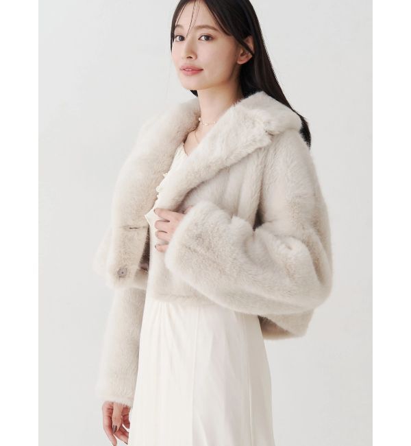 MERCURYDUO「チュールラッフルヘムワンピース」|ワンピース|