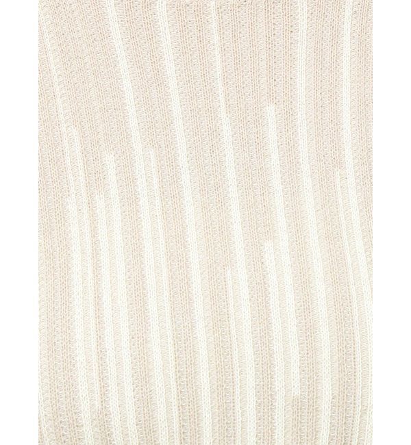 MURUA「グラデーションリブカラーニット」|ニット・セーター|