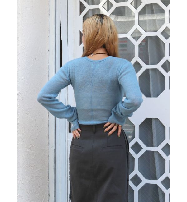 Ungrid「シアーフィットニット」|ニット・セーター|